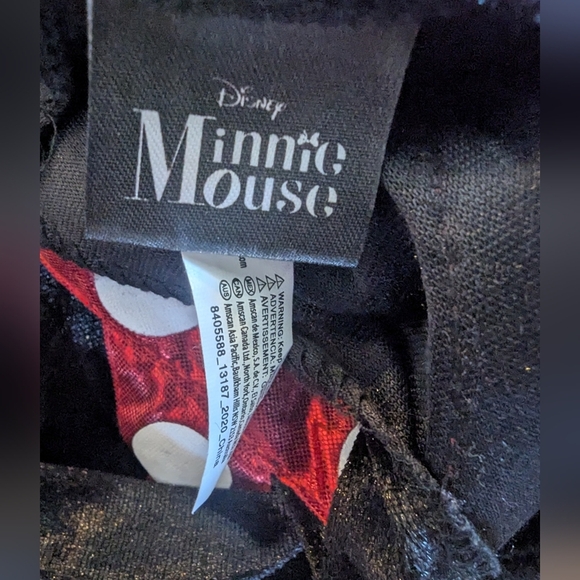 Disney Red Polka Dot Minnie Mouse Costume Dress Girls Medium Size 8/10 - Picture 5 of 17